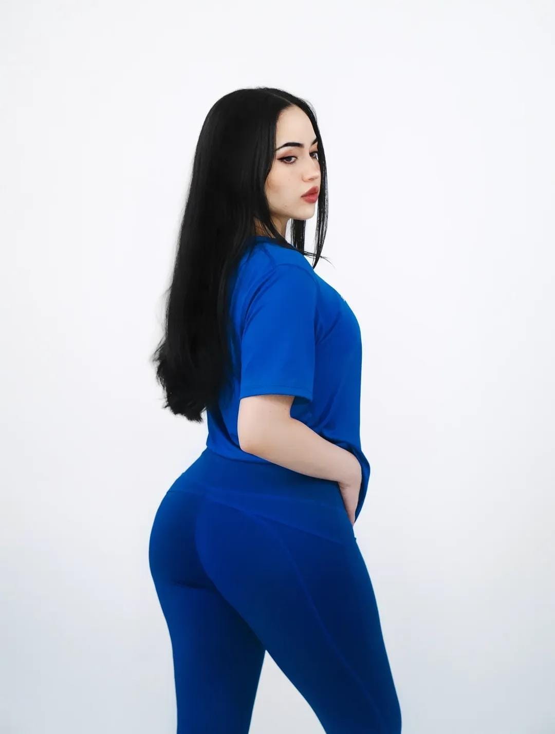 Leggings Costura trasera curva